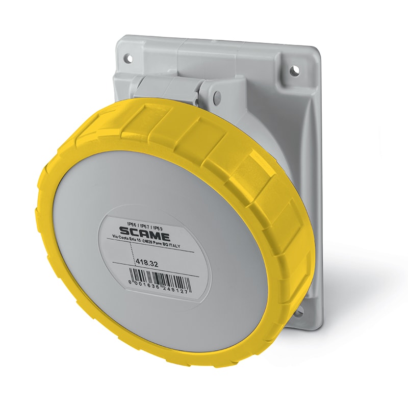 SCAME PARRE SPA SCA418.3261 PRESA FISSA 3P+T IP66/IP67 32A 4H
