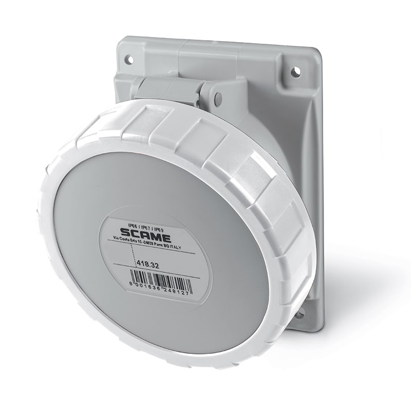 SCAME PARRE SPA - SCA418.32634 PRESA FISSA 2P+T IP66/IP67 32A 3h