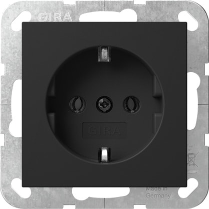 GIRA - GIR4188005 PRESA SCHUKO SYSTEM 55 NERO O