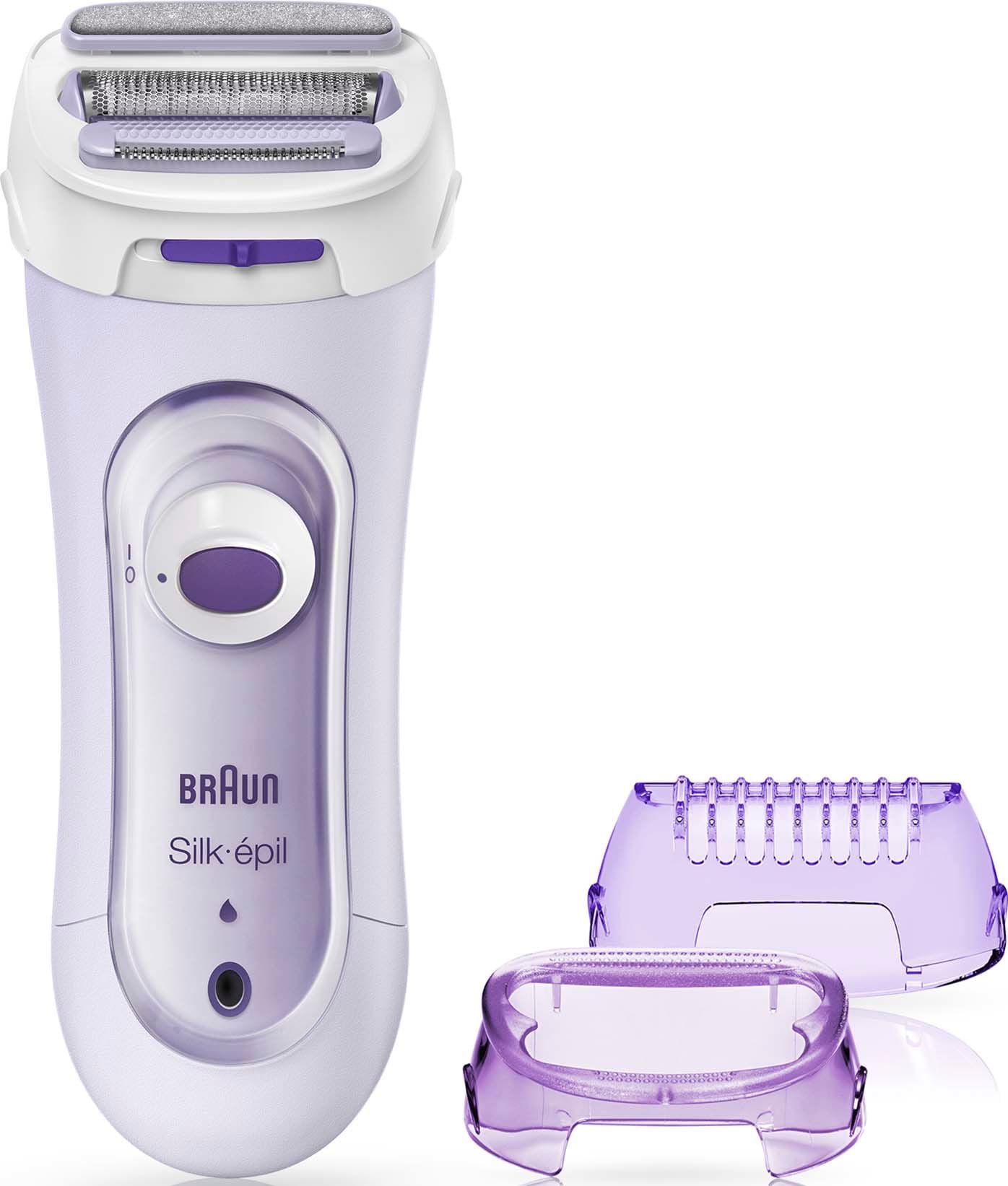 BRAUN BRA192633 Ladyshaver Akku Trimmer Peeling-Syst lil