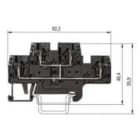 WIELAND ELECTRIC SRL - WIE56.703.6955.1 DOUBL DECK TERM.WKFN 2,5 E/VB/35