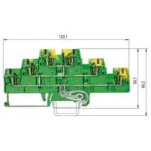 WIELAND ELECTRIC SRL - WIE56.703.8855.0 EARTH TERMINALWKFN 2,5 E3/SL/35