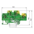 WIELAND ELECTRIC SRL - WIE56.703.8955.0 EARTH TERMINALWKFN 2,5 E/SL/35