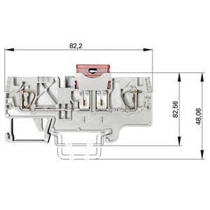WIELAND ELECTRIC SRL - WIE56.704.4155.0 FUSE TERMINALWKFN 4 FSI