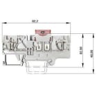 WIELAND ELECTRIC SRL WIE56.704.4155.0 MORS. X FUSIBILE WKFN 4 FSI