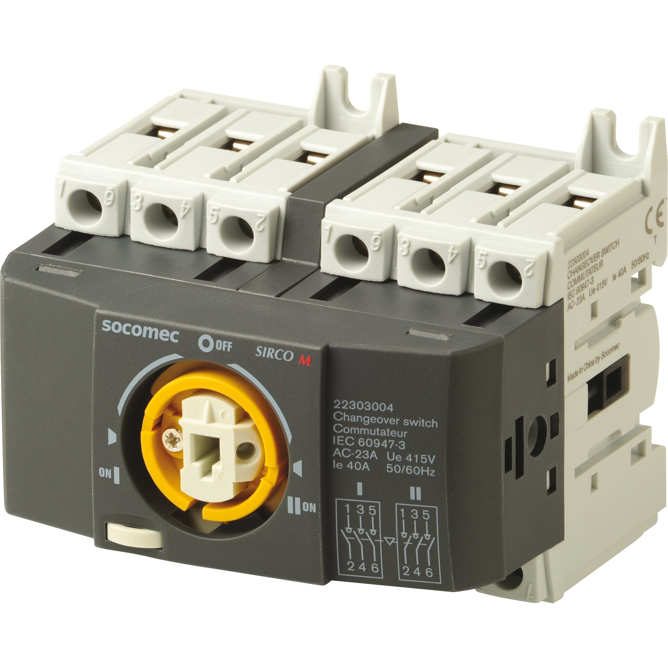 SOCOMEC SOC22303004 COMMUTATORE SIRCO M1 3X40A