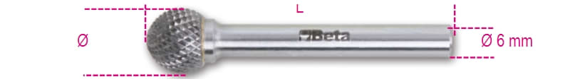 BM SPA BMM004260548 FRESE LIMARE MD 6 SFERICHE 9,5