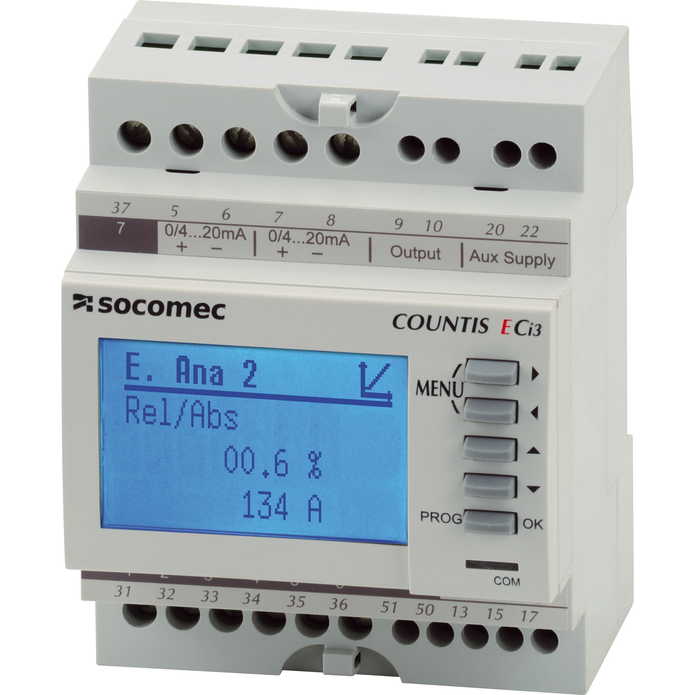 SOCOMEC SOC48530001 COUNTIS ECI3 - CON N 2 INGRESSI ANALOGIC