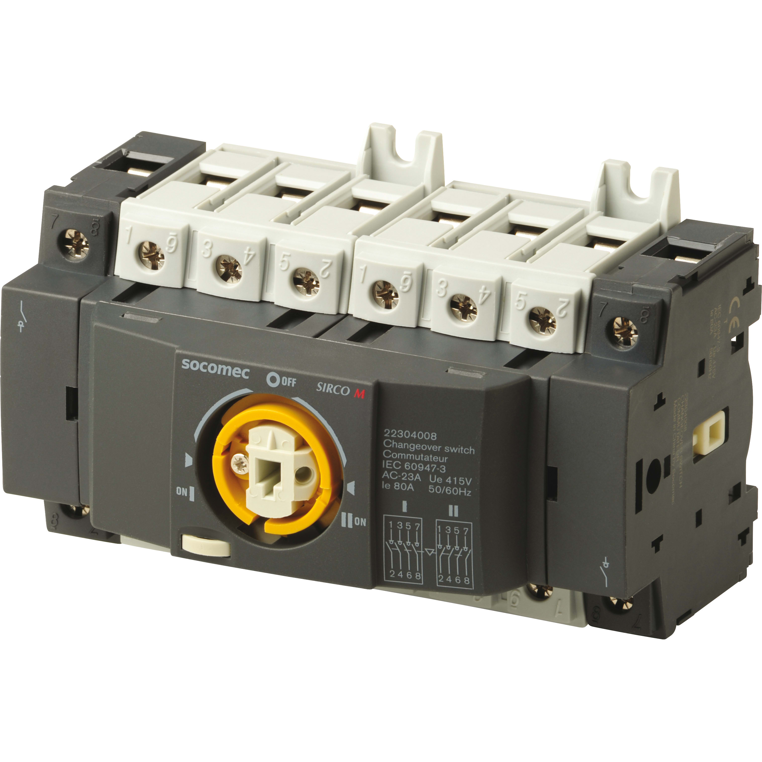 SOCOMEC SOC22304008 COMMUTATORE SIRCO M2 4X80A