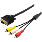 ELCART DISTRIBUTION ERT421115200 CAVO VGA 15P M/3 RCA M 1,5MT