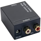 ELCART DISTRIBUTION ERT421237200 CONVERTITORE AUDIO 2RCA - COAXIAL