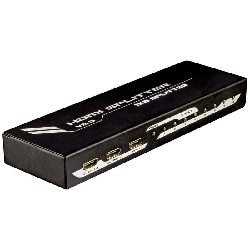 ELCART DISTRIBUTION - ERT421255700 DISTRIB.SEGNALE HDMI 2.0 1X8 OUT