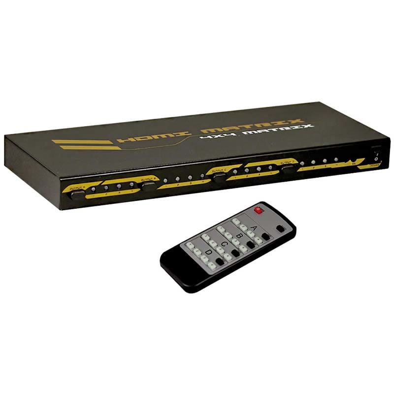ELCART DISTRIBUTION ERT421275200 MATRICE HDMI 4X4 3D 4KA30HZ RS232