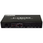 ELCART DISTRIBUTION ERT421280400 MATRICE HDMI 6X2 3D 4KX2K 3D