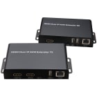 ELCART DISTRIBUTION ERT425124300 RIPETITORE 200M KVM HDMI+USB CAT6