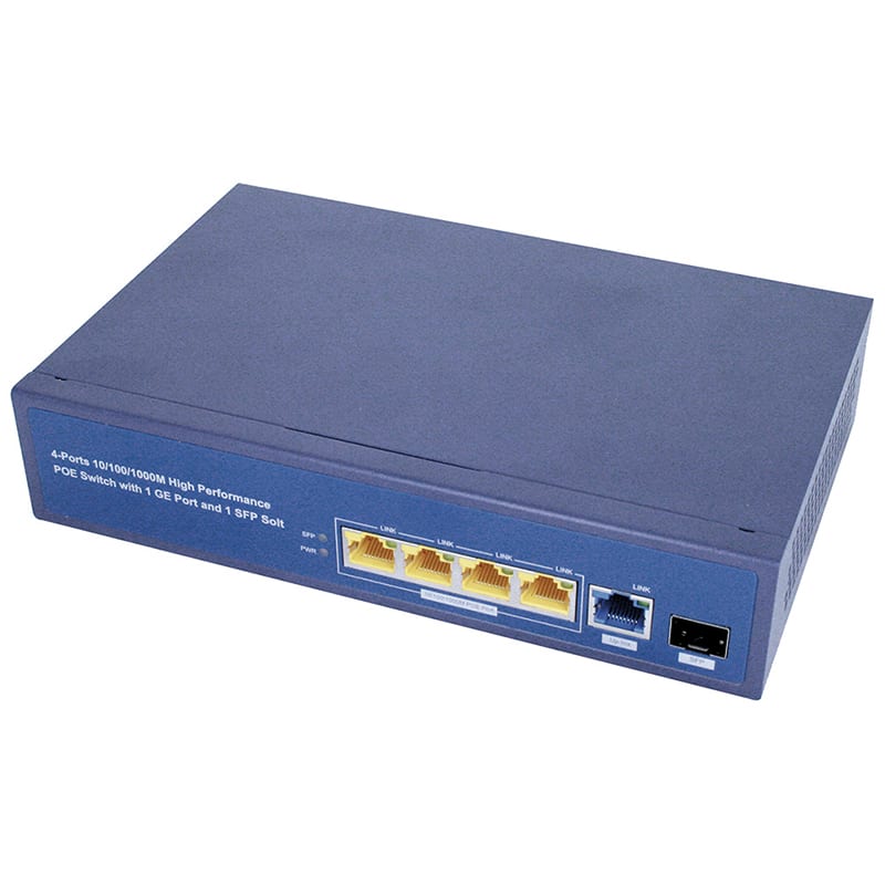 ELCART DISTRIBUTION ERT429435200 SWITCH GIGA POE 5PORTE 72W DESK