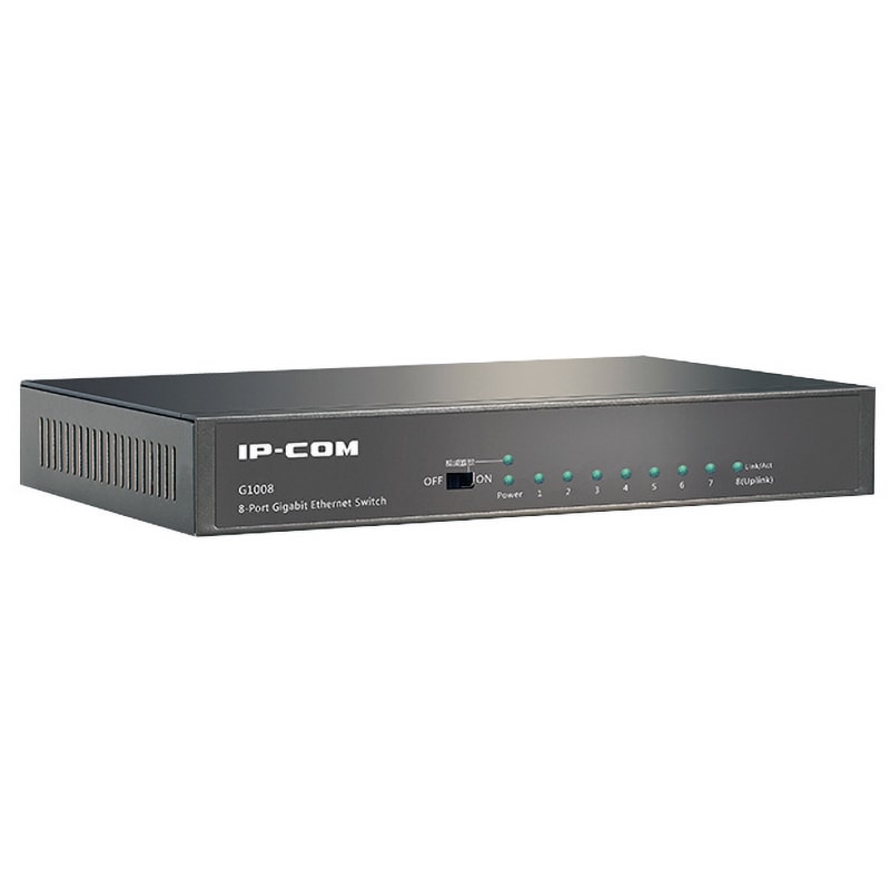 ELCART DISTRIBUTION ERT429748200 SWITCH GIGABIT 8 PORTE DESKTOP IP-COM
