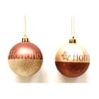GIOCOPLAST NATALE SP - GCP43015370 SFERA D.70 HALF GLITTER M/CHAMP. IN DISP