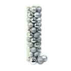 GIOCOPLAST NATALE SP GCP43010672 CILINDRO 55 SFERE DIAM 50,ARG., MET.MAT.