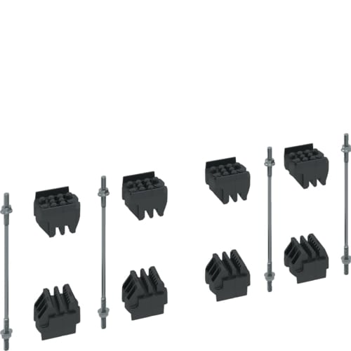 HAGER - HAGUC825BB KIT PORTABARRE 3F+N X 2 BARRE 5MM Q.EVO