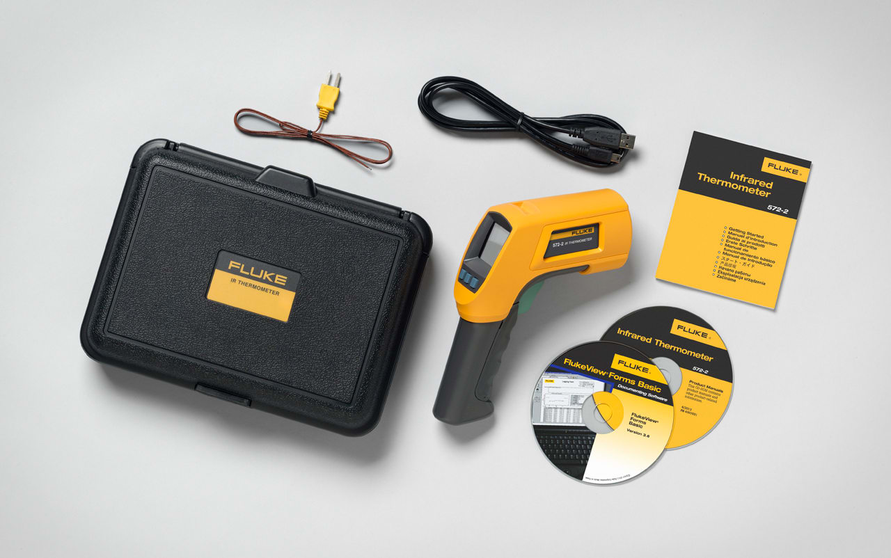FLUKE ITALIA SRL FLK4328074 572-2 TERMOMETRO IR -30 +900C, D:S=60:1