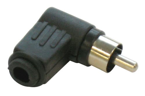 MELCHIONI SPA - MEM433330630 SPINA RCA VOLANTE 90 NERO FR1033 BLACK