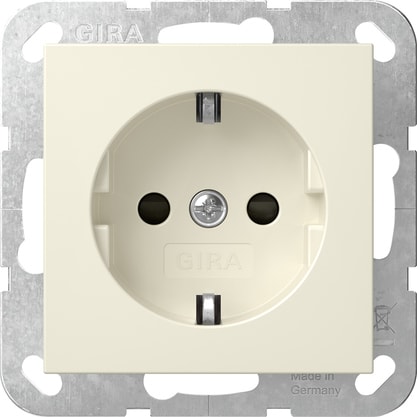 GIRA - GIR438301 SCHUKO SH S/GRAFFE MRV SYSTEM 55 BIANCO