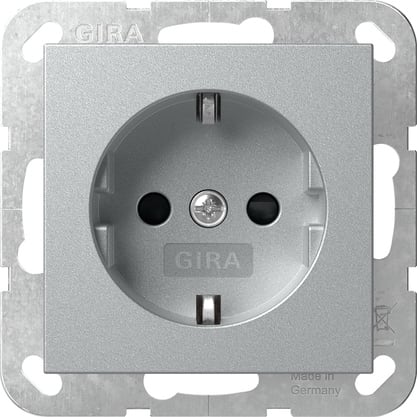 GIRA - GIR438326 SCHUKO SP S/GRAFFE MRV