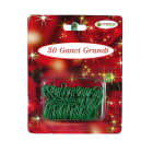 GIOCOPLAST NATALE SP GCP43808159 50 GANCETTI IN METALLO PLASTIFICATO