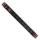 ELCART DISTRIBUTION - ERT404869800 MULTIPRESA DA RACK 8POSTI VDE IEC