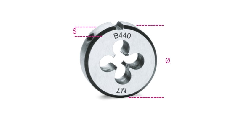 BM SPA - BMM004400006 FILIERE TONDE PASSO GROSSO EST25,4 6