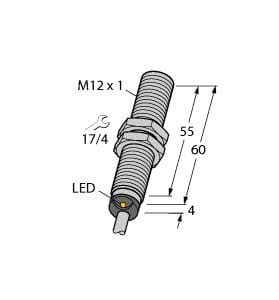 TURCK BANNER SRL TUK4430200 BIM-M12E-AG4X
