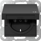 GIRA - GIR4454005 PRESA SCHUKO CC SYSTEM 55 NERO O