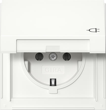 GIRA - GIR445466 PRESA SCHUKO CC GIRA TX_44 BNC PURO