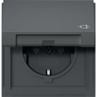 GIRA - GIR445467 PRESA SCHUKO CC GIRA TX_44 ANTRACITE