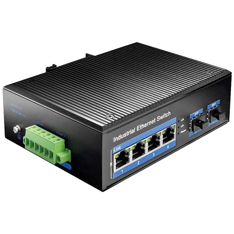 ELCART DISTRIBUTION ERT429870200 SWITCH INDUSTRIALE 4P GIGA+2SFP