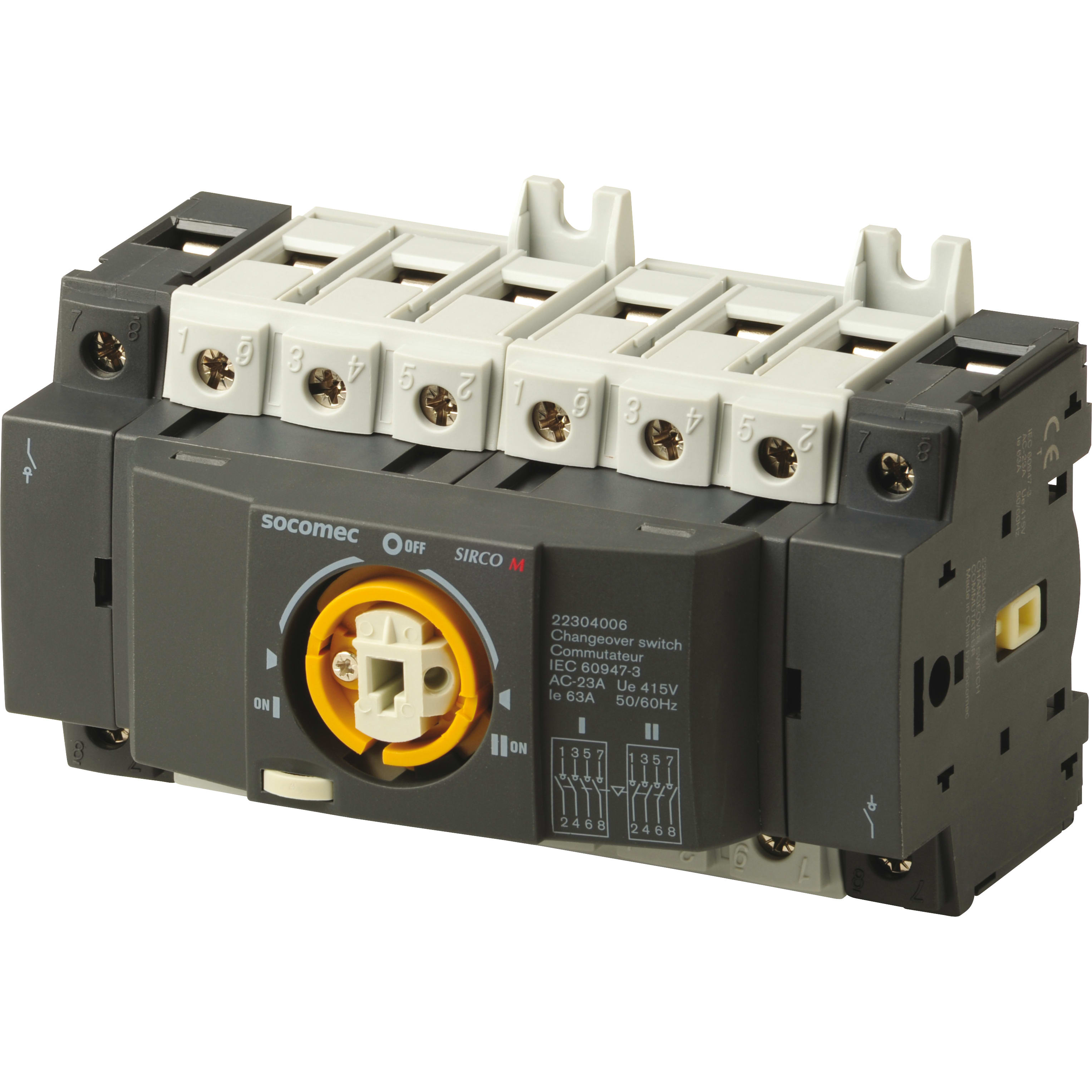 SOCOMEC SOC22304006 COMMUTATORE SIRCO M2 4X63A