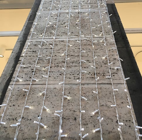 WIMEX - WIM4501188 TENDA 10X30LED BIA 1X3M FLASH