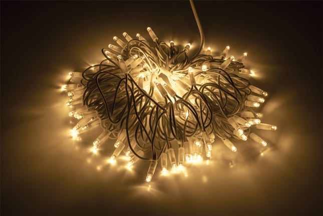 WIMEX - WIM4501343 STRINGA BIA 120LED WARM-