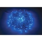 WIMEX WIM4501378 STRINGA BIA 120LED BLU FLASH-