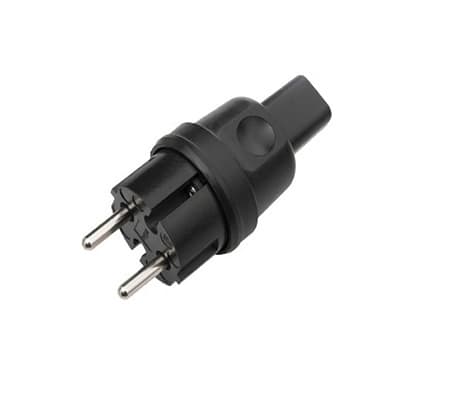 WIMEX WIM4501589 SPINA SCHUKO BLACK RAIL
