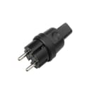 WIMEX WIM4501589 SPINA SCHUKO BLACK RAIL