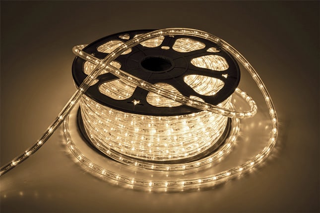 WIMEX WIM4502522X TUBO LED GIALLO ORIZZ 45M-