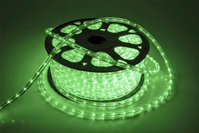 WIMEX WIM4502024X TUBO LED VERDE VERTIC 44M