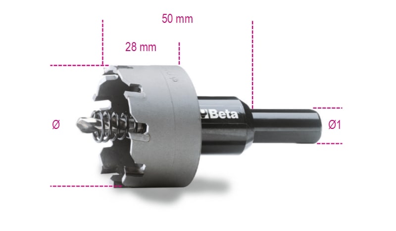 BM SPA - BMM004520032 FRESE A TAZZA CON INSERTI MET DURO 32