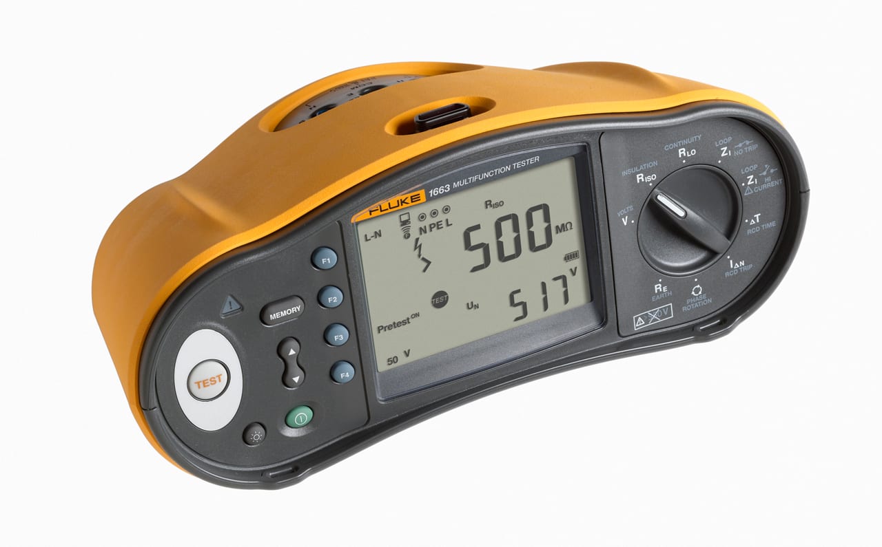 FLUKE ITALIA SRL FLK4547005 1663 TESTER MULTIFUNZ CEI 64/8 LOOP/TERR