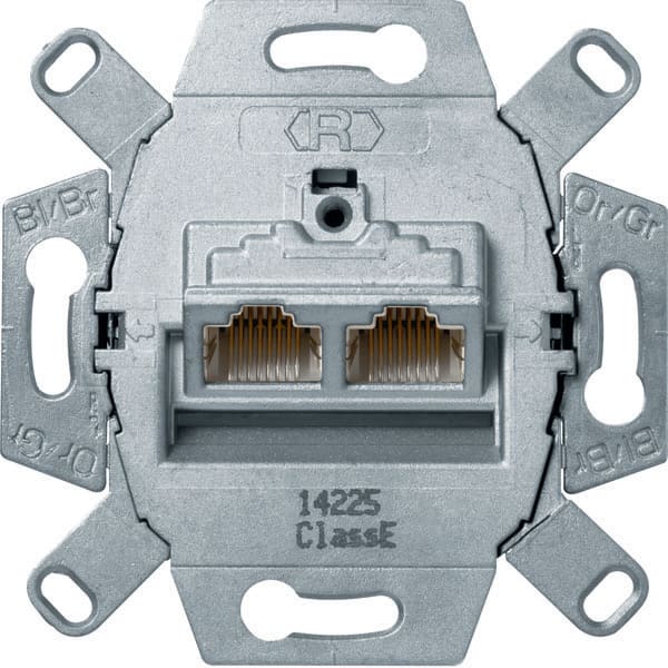BERKER BRK455501 PR.RJ UNIV.A 8/8 POLI SCHERMATA CAT.6