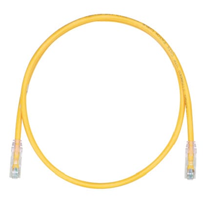 PANDUIT PANUTPSP25MYLY THE TX6 PLUS CAT 6 UTP PATCH CORD IS A 2