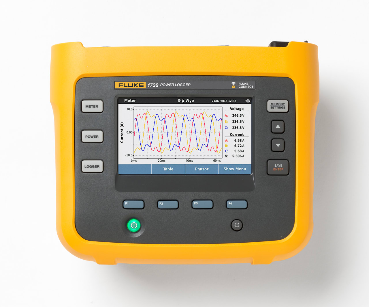 FLUKE ITALIA SRL FLK4588378 1738/B ANALIZZ PQTRIFASE EN50160 NO IFLE