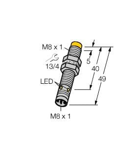 TURCK BANNER SRL TUK4600620 NI4U-EG08-AP6X-V1131